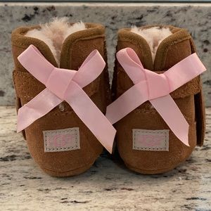 Ugg Boots with Pink Bows